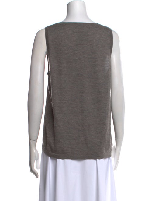Frenckenberger Cashmere Scoop Neck Top