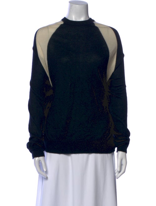Frenckenberger Cashmere Colorblock Pattern Sweater