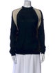 Frenckenberger Cashmere Colorblock Pattern Sweater