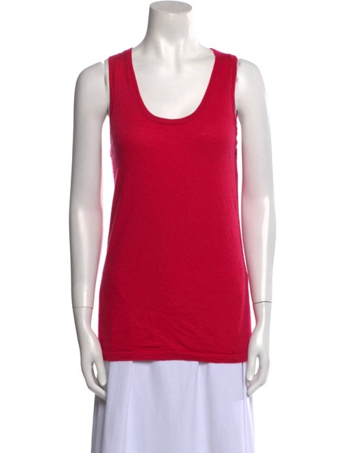 Frenckenberger Cashmere Scoop Neck Top