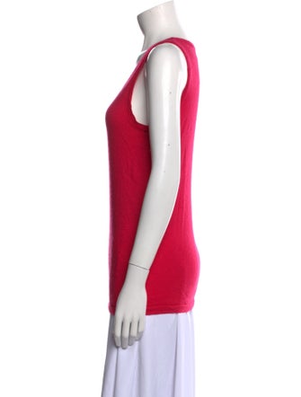 Frenckenberger Cashmere Scoop Neck Top