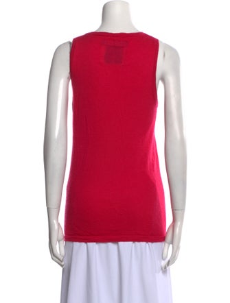 Frenckenberger Cashmere Scoop Neck Top
