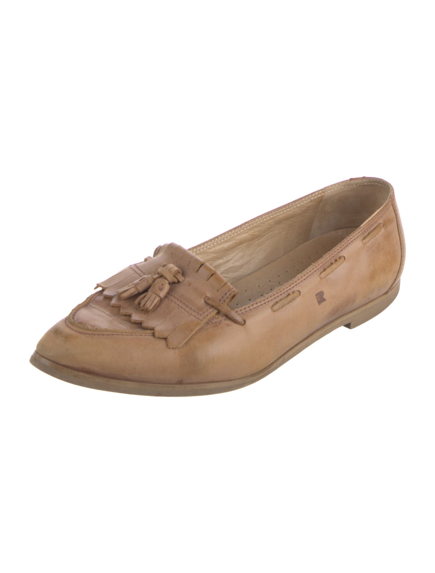 Fratelli Rossetti Leather Tassel Accents Loafers