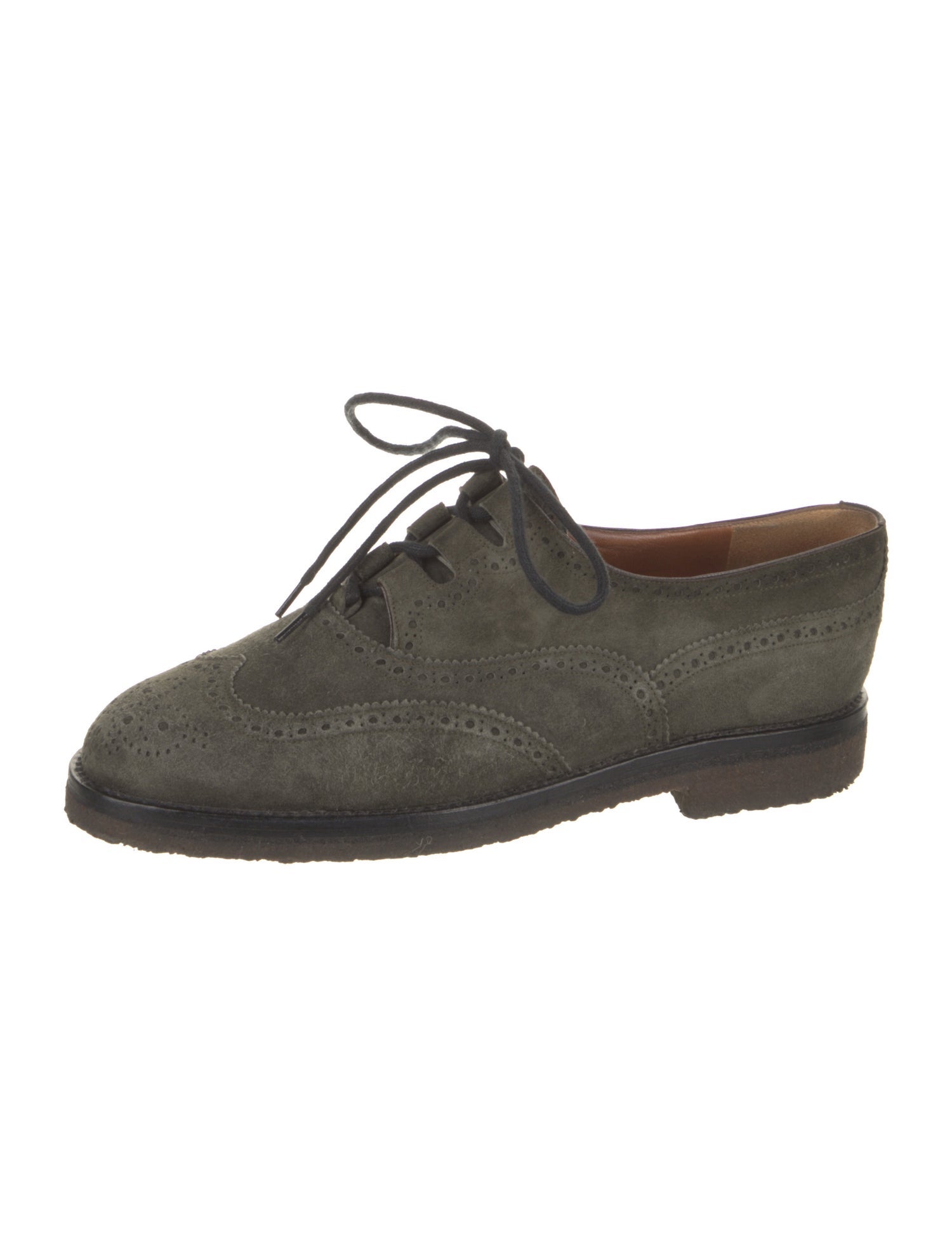 Fratelli Rossetti Suede Lasercut Accents Brogues