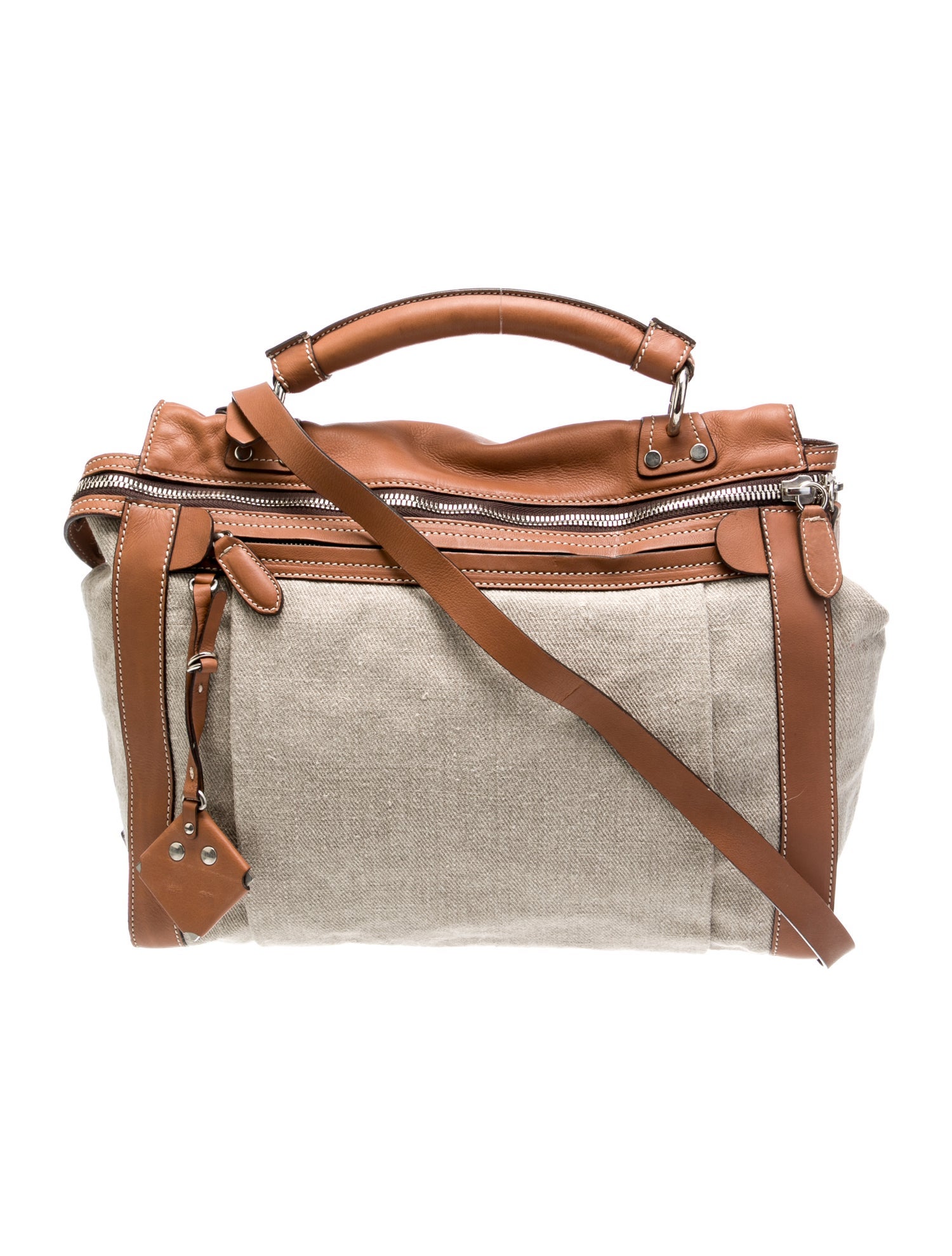Fratelli Rossetti Canvas Shoulder Bag
