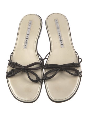 Fratelli Rossetti Leather Slides