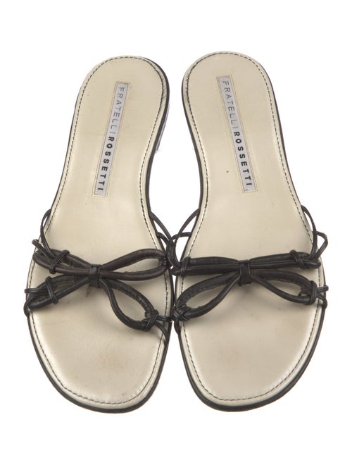 Fratelli Rossetti Leather Slides