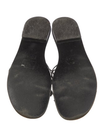 Fratelli Rossetti Leather Slides