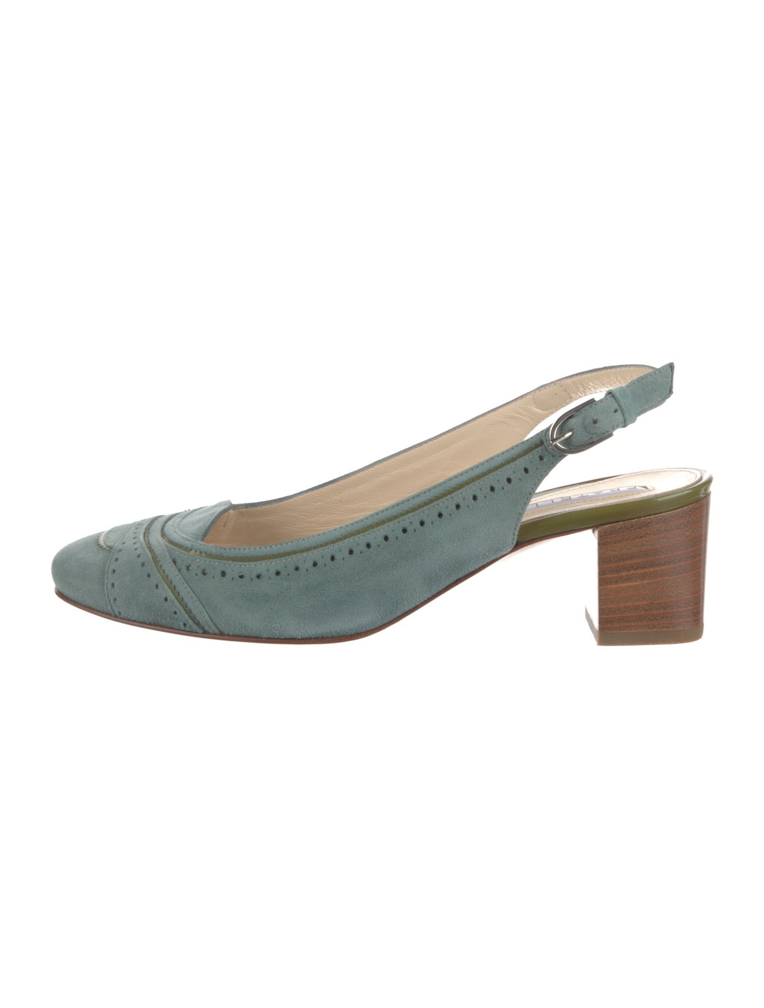 Fratelli Rossetti Suede Slingback Pumps
