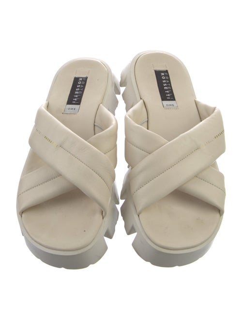 Fratelli Rossetti Leather Slides