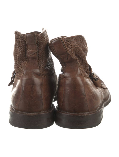 Fratelli Rossetti Leather Monk Straps