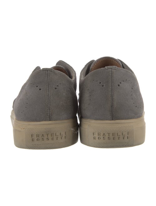 Fratelli Rossetti Suede Lasercut Accents Sneakers