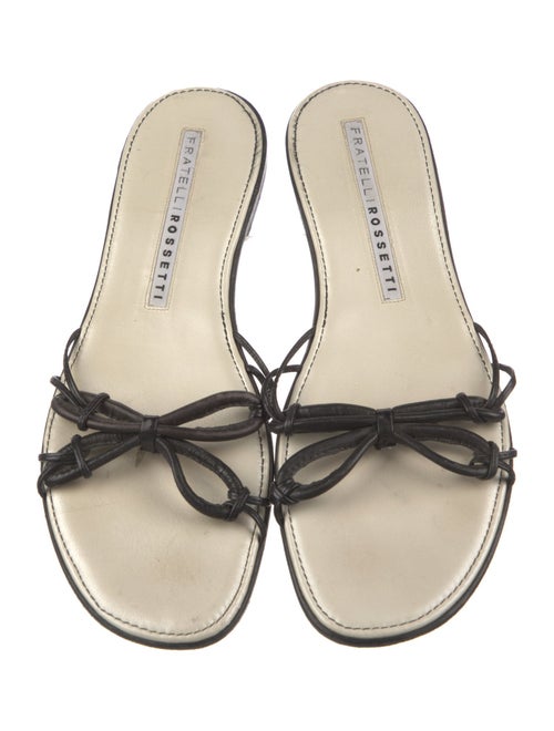 Fratelli Rossetti Leather Slides