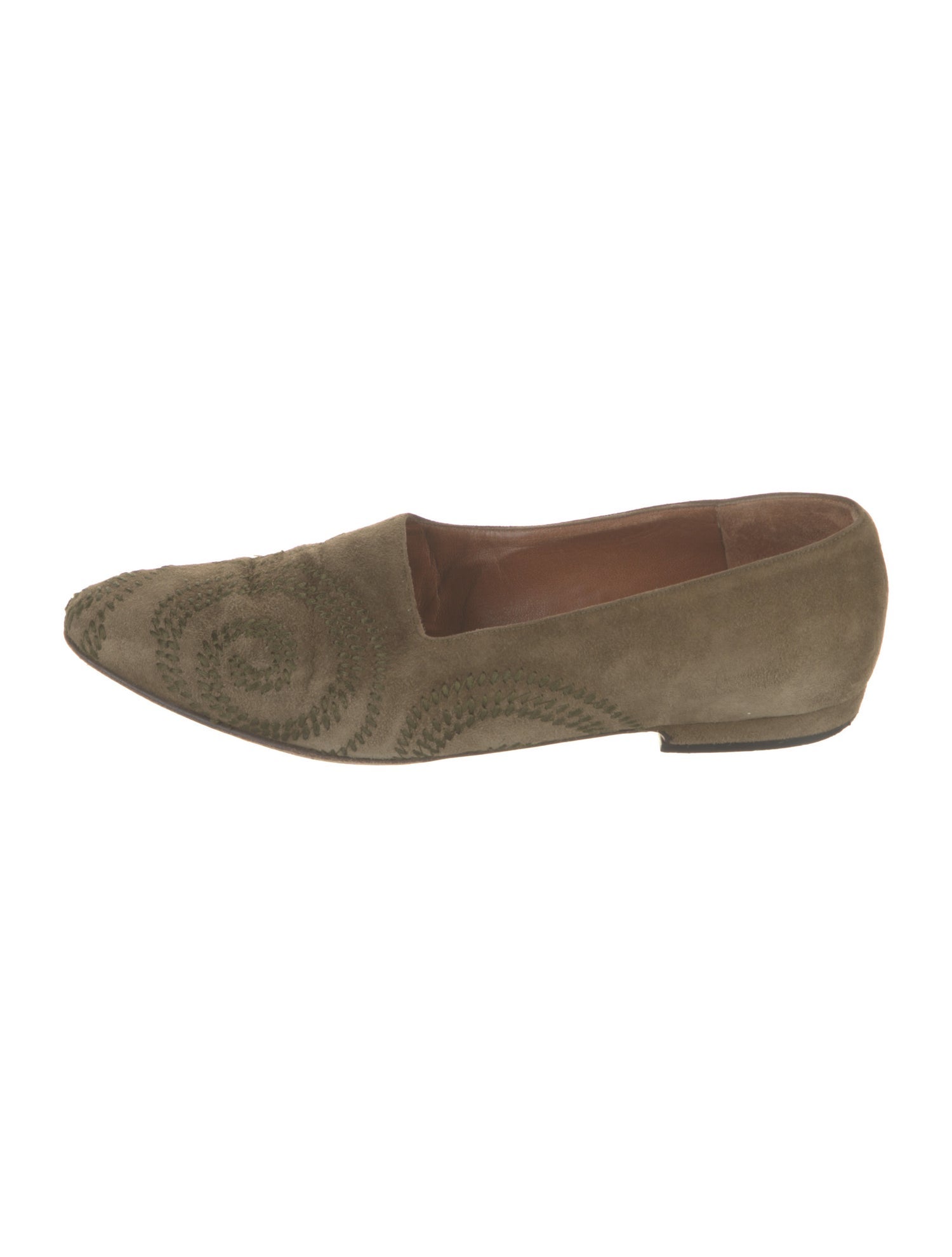 Fratelli Rossetti Suede Embroidered Accent Loafers