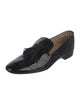 Fratelli Rossetti Patent Leather Embroidered Accent Loafers