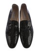 Fratelli Rossetti Patent Leather Embroidered Accent Loafers