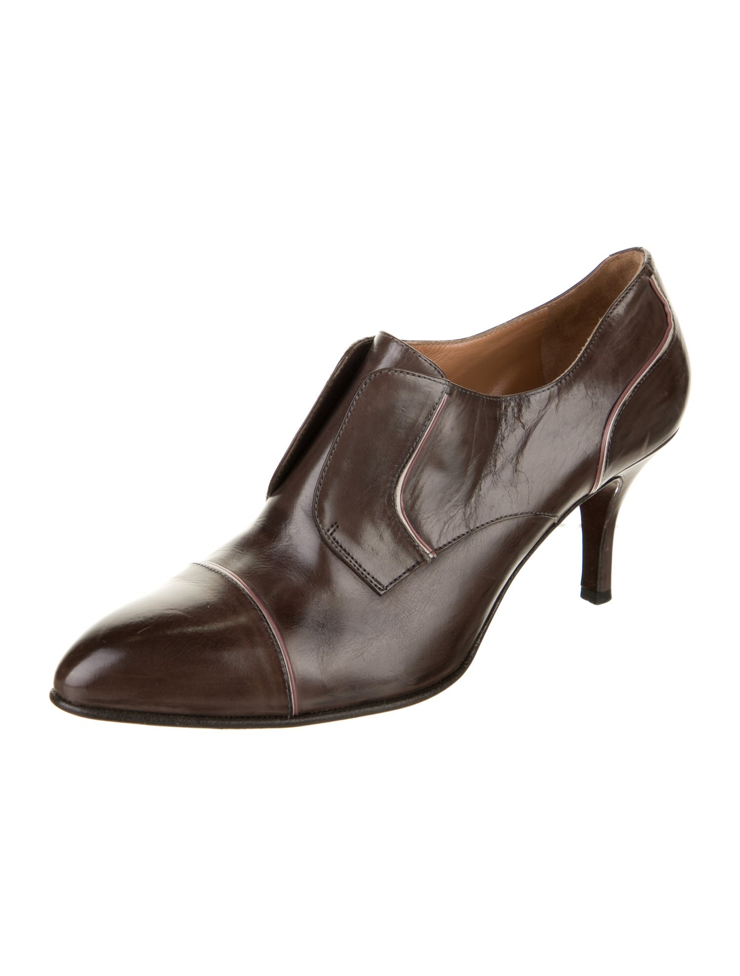 Fratelli Rossetti Leather T-Strap Pumps