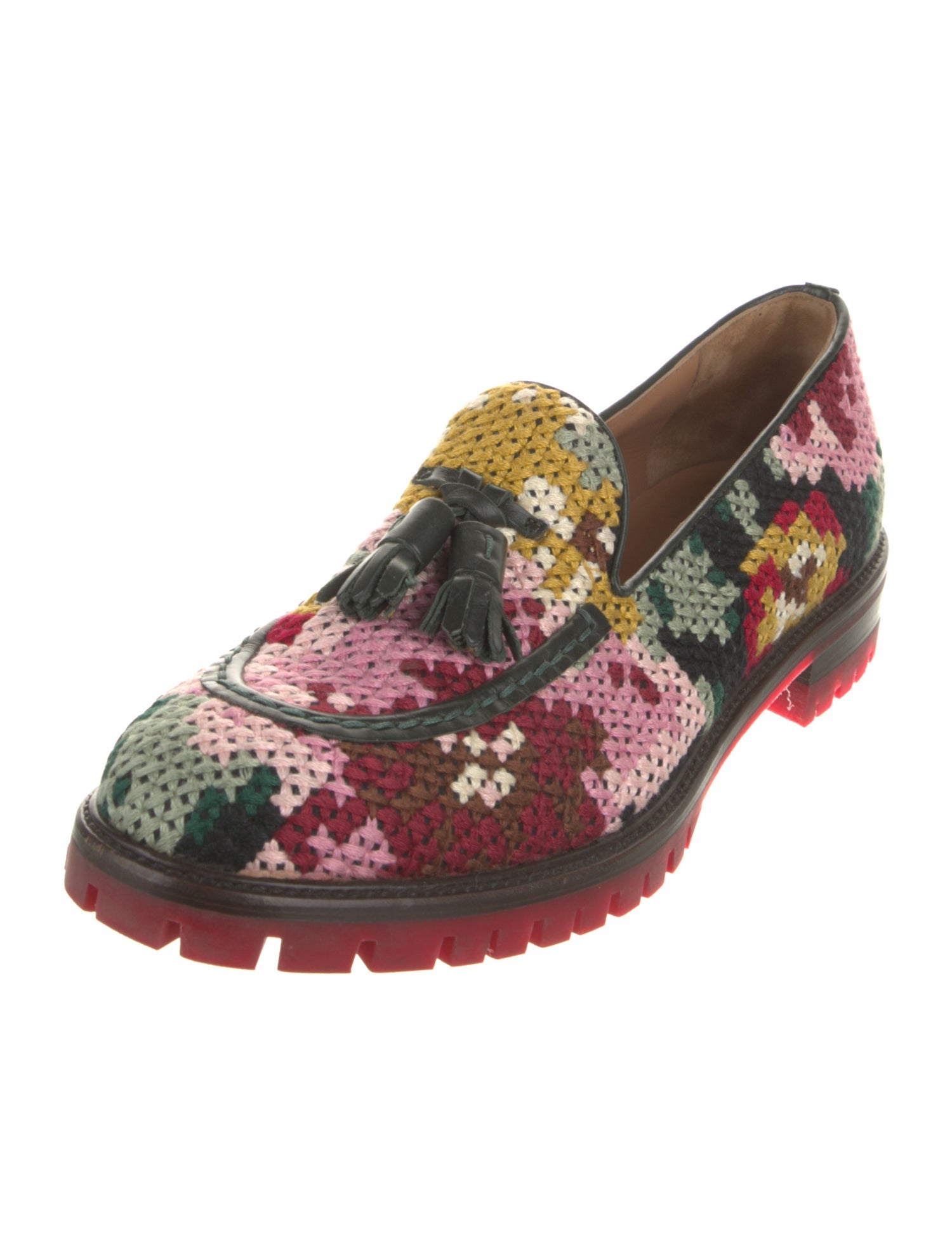 Fratelli Rossetti Floral Print Loafers