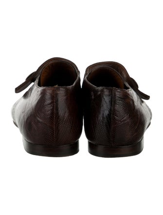 Fratelli Rossetti Embossed Leather Oxfords