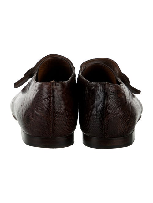 Fratelli Rossetti Embossed Leather Oxfords
