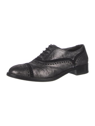 Fratelli Rossetti Animal Print Lasercut Accents Oxfords