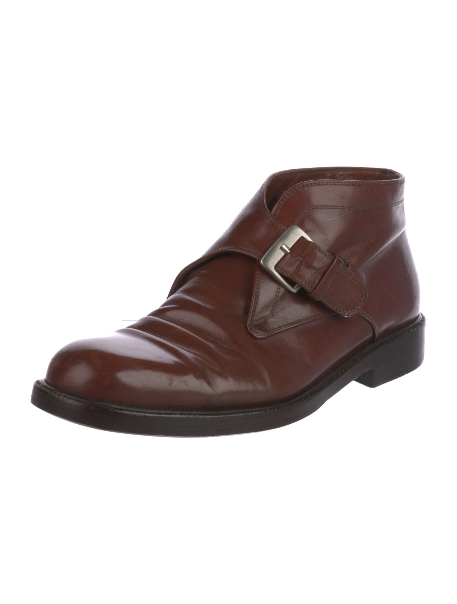 Fratelli Rossetti Leather Monk Straps