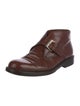 Fratelli Rossetti Leather Monk Straps