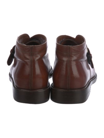 Fratelli Rossetti Leather Monk Straps