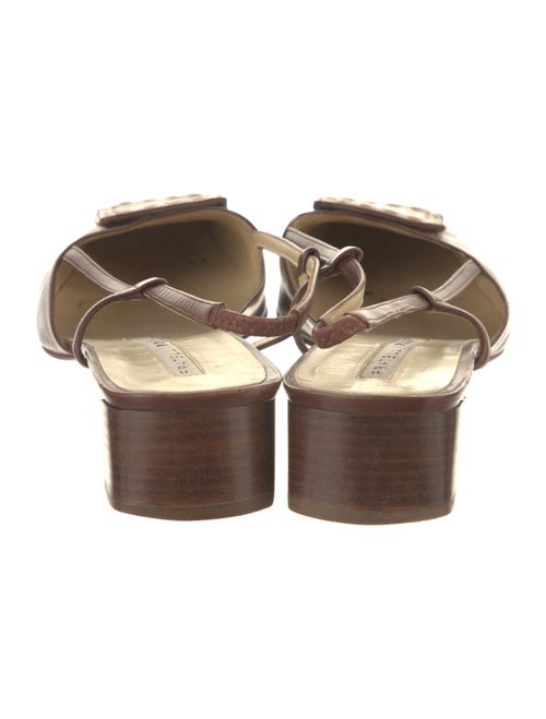 Fratelli Rossetti Leather Slingback Pumps