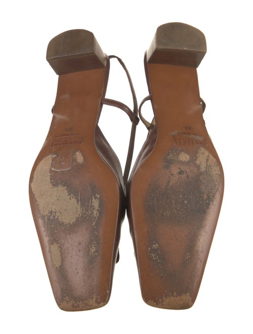 Fratelli Rossetti Leather Slingback Pumps