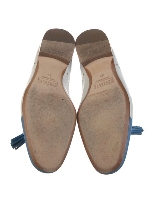 Fratelli Rossetti Leather Colorblock Pattern Loafers