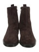 Fratelli Rossetti Suede Leather Trim Embellishment Chelsea Boots
