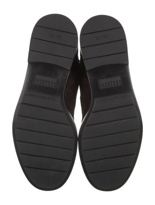 Fratelli Rossetti Suede Leather Trim Embellishment Chelsea Boots