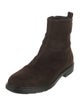 Fratelli Rossetti Suede Leather Trim Embellishment Chelsea Boots