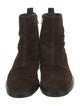 Fratelli Rossetti Suede Leather Trim Embellishment Chelsea Boots