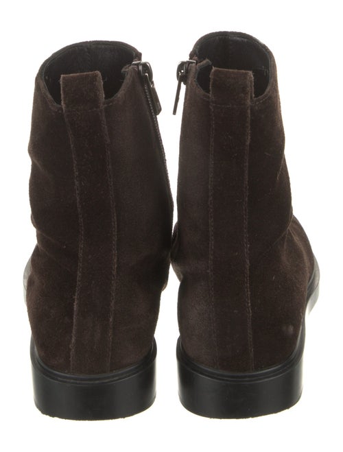 Fratelli Rossetti Suede Leather Trim Embellishment Chelsea Boots