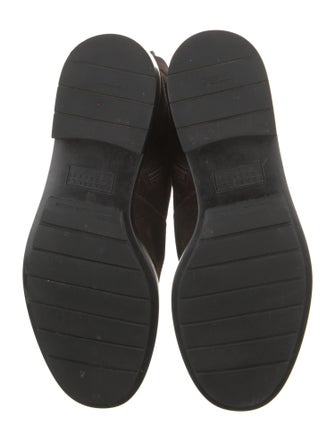 Fratelli Rossetti Suede Leather Trim Embellishment Chelsea Boots