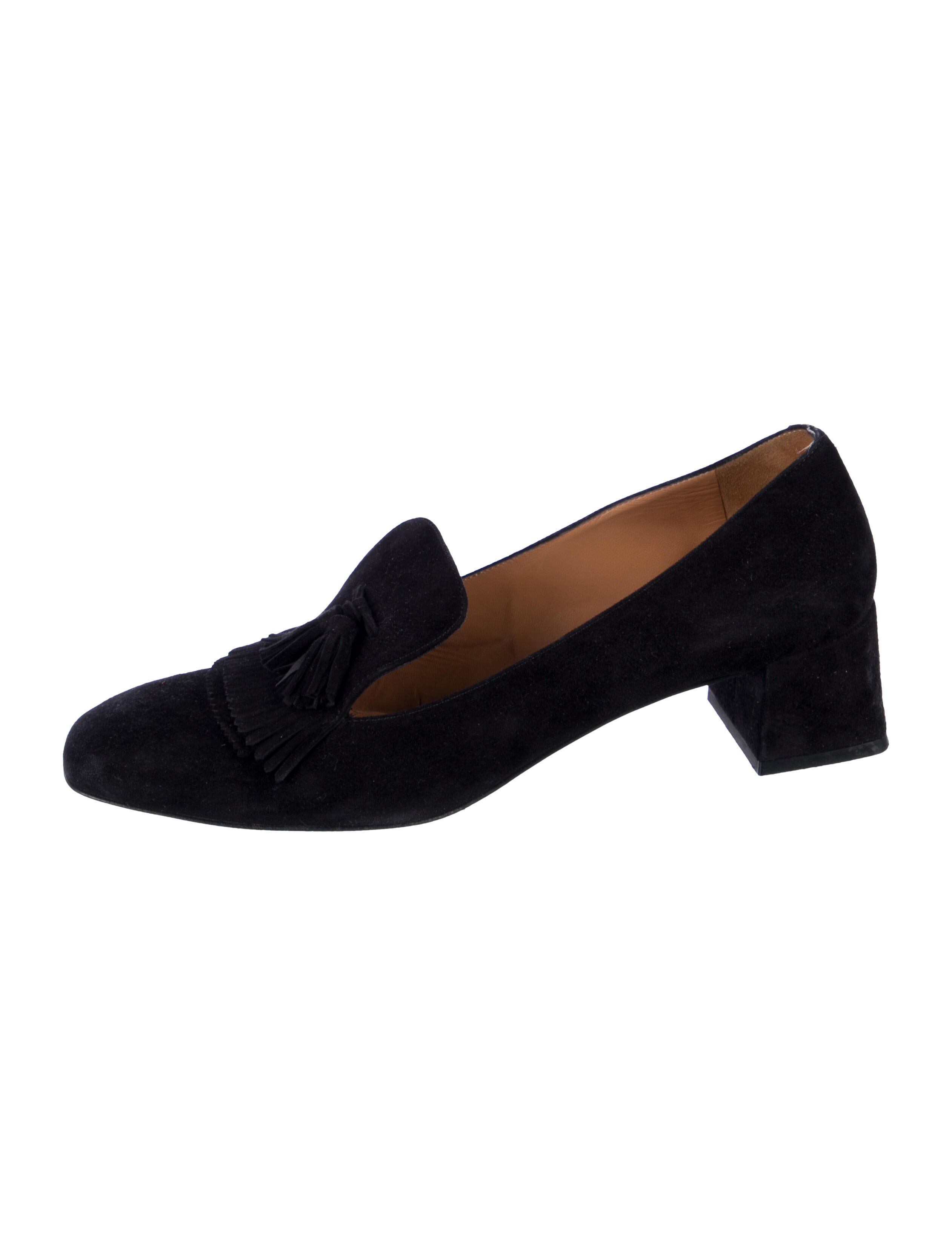 Fratelli Rossetti Suede Tassel Accents Pumps