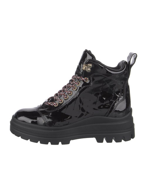 Fratelli Rossetti Patent Leather Combat Boots