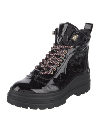 Fratelli Rossetti Patent Leather Combat Boots