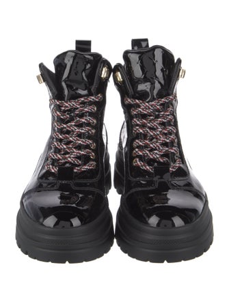 Fratelli Rossetti Patent Leather Combat Boots