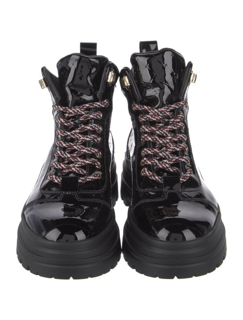 Fratelli Rossetti Patent Leather Combat Boots