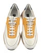 Fratelli Rossetti Leather Colorblock Pattern Sneakers