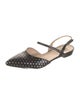 Fratelli Rossetti Leather Printed Slingback Flats