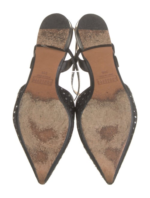 Fratelli Rossetti Leather Printed Slingback Flats