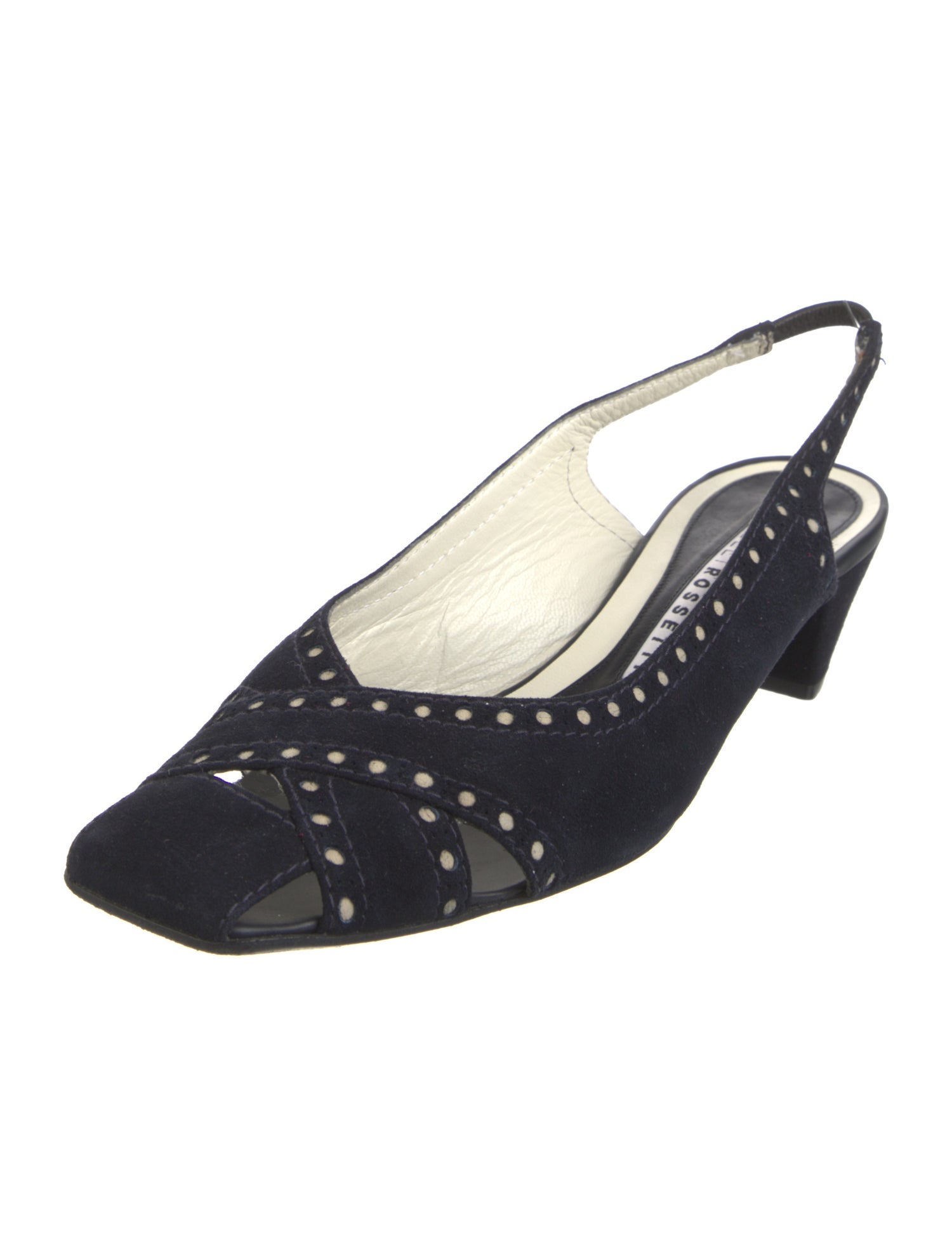 Fratelli Rossetti Suede Slingback Pumps