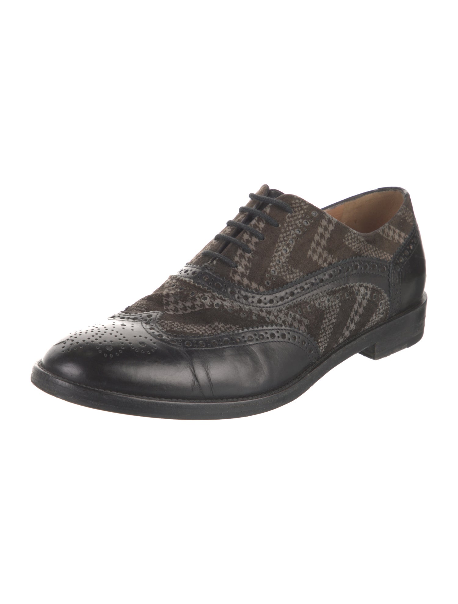 Fratelli Rossetti Leather Printed Brogues