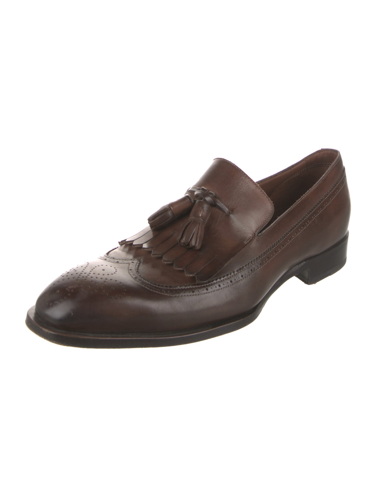 Fratelli Rossetti Leather Dress Loafers