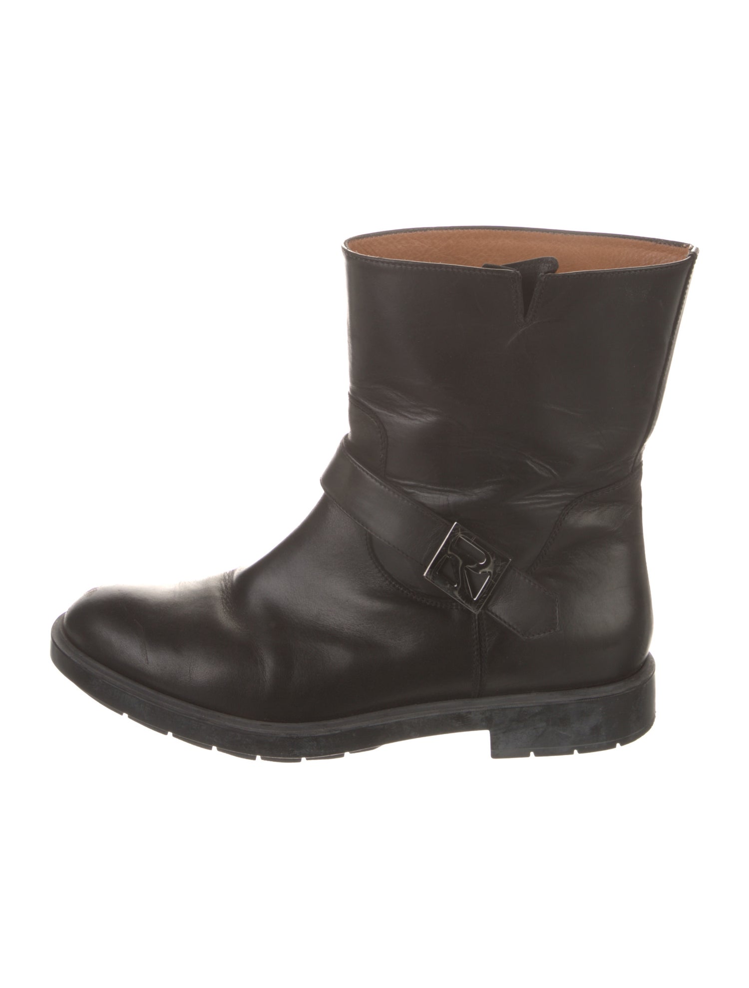 Fratelli Rossetti Leather Moto Boots