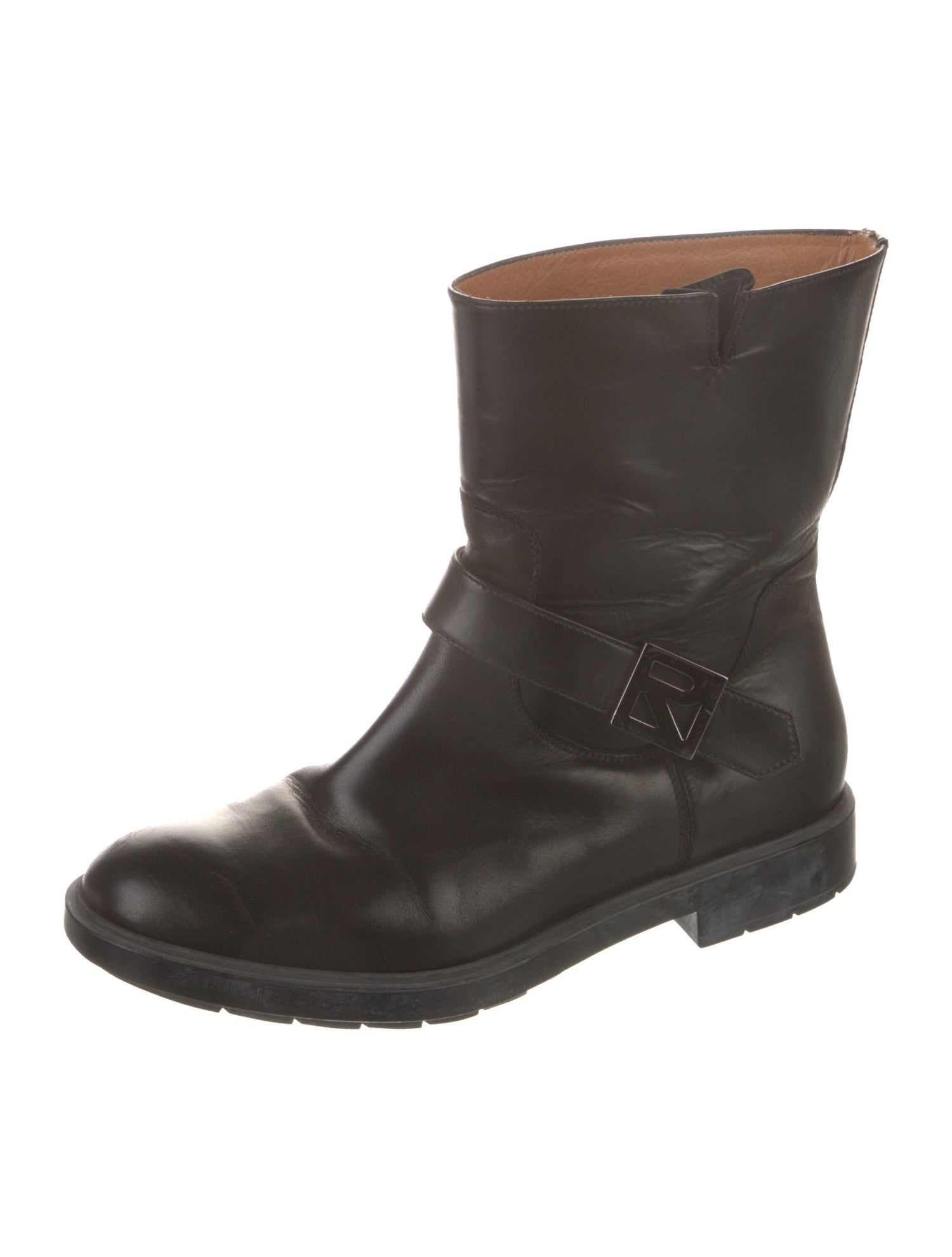 Fratelli Rossetti Leather Moto Boots